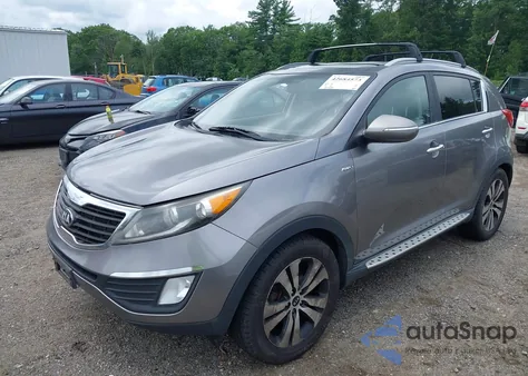 2013 Kia Sportage Ex z USA, uszkodzony, nr VIN KNDPCCA26D7428000